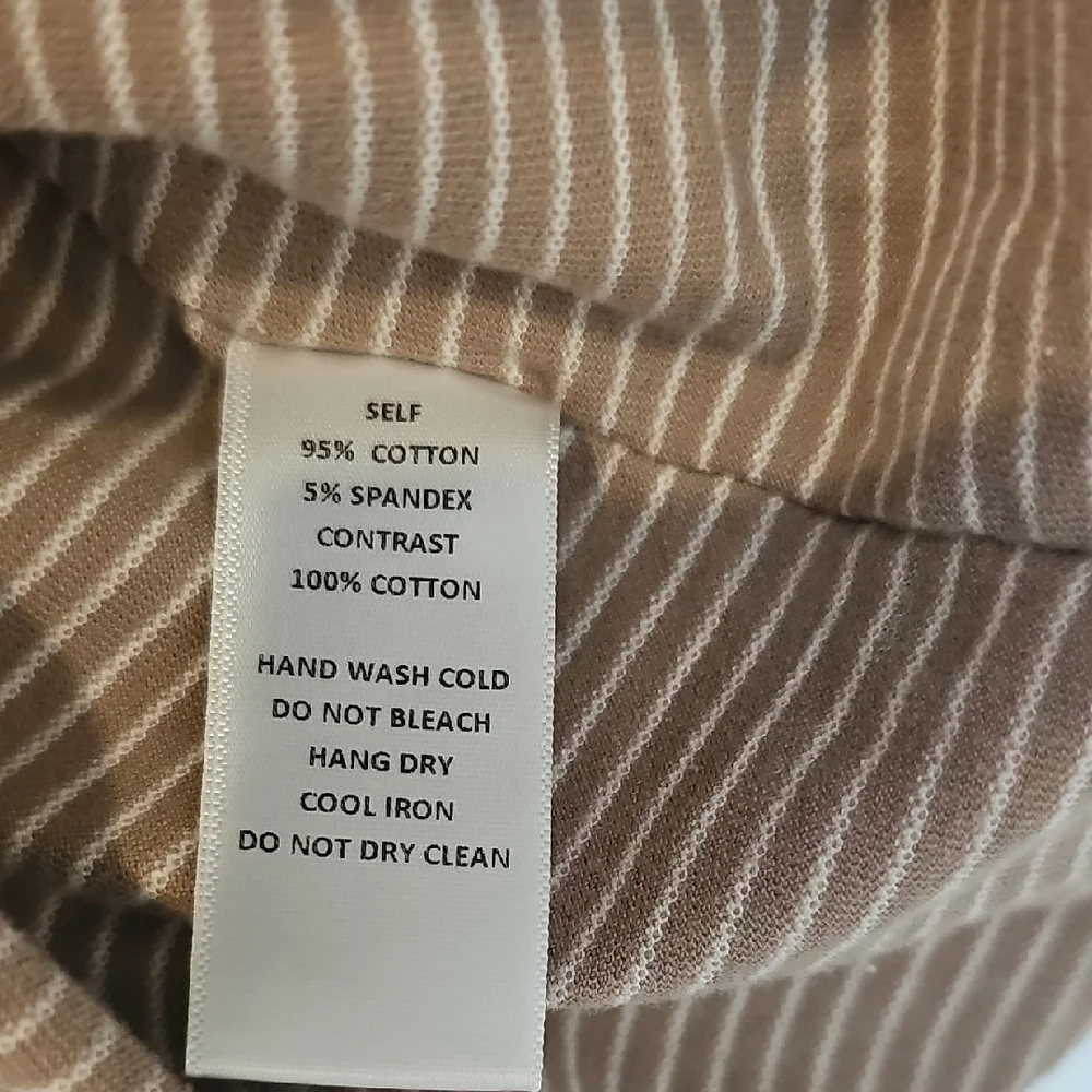 Mod Ref Taupe Striped Sweater - Picture 3 of 4